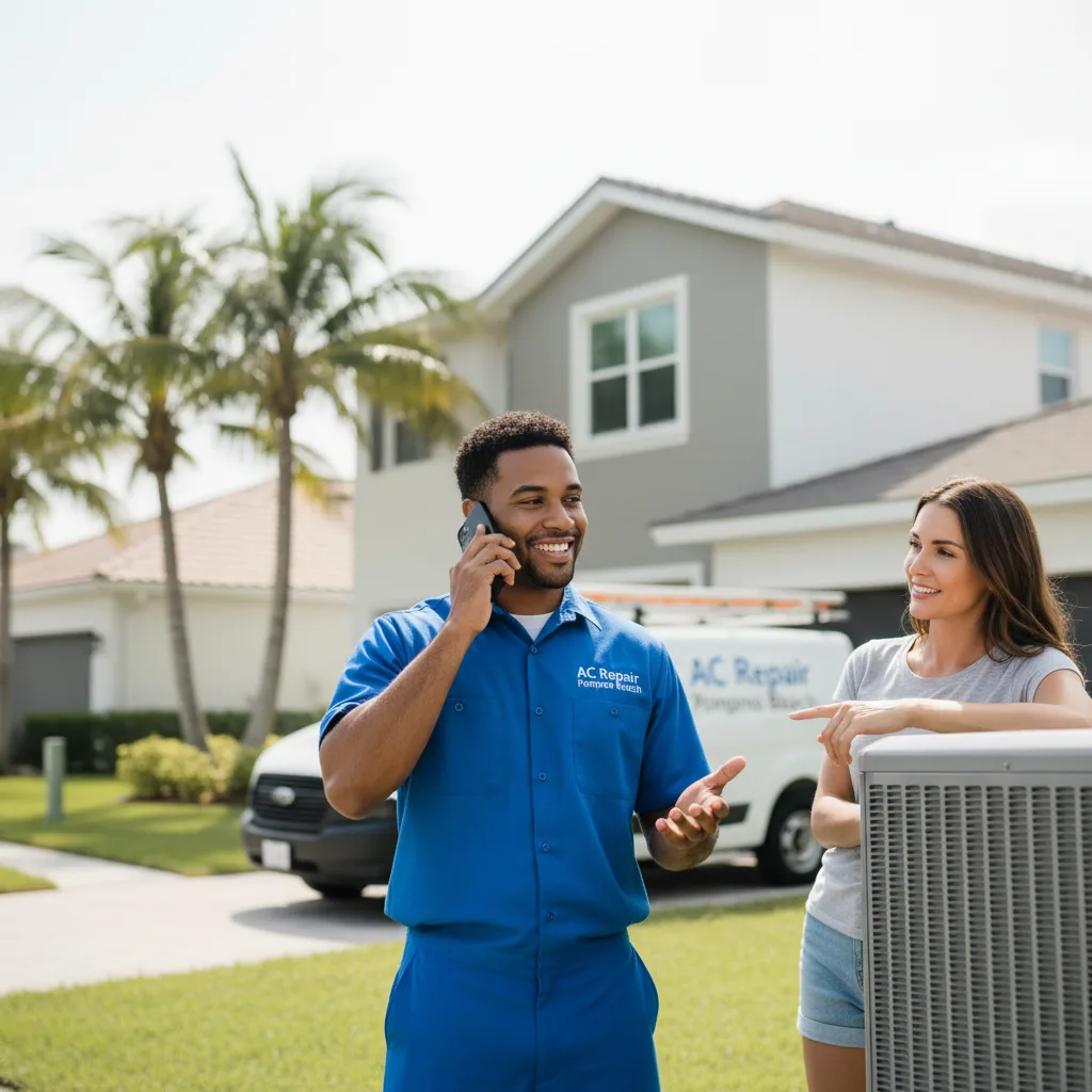 AC Repair Pompano Beach customer support in Shelby